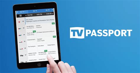 tv listings passport